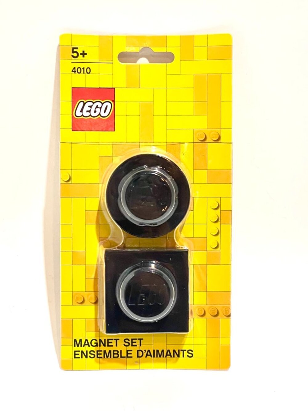 Lego 4010 Magnet Set Black Brick 5006958 New Sealed